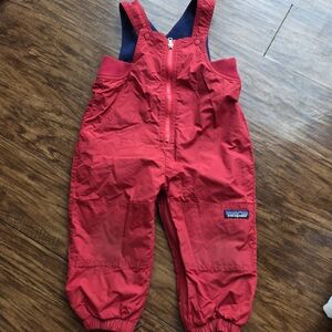 Vintage Patagonia Toddler Snow Bib 24M | Made in USA | FA00 Red